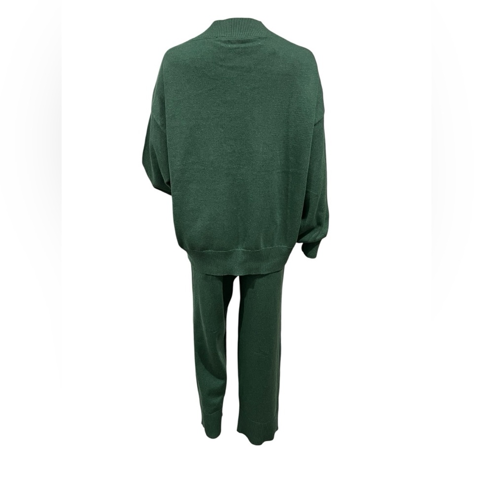 NWOT FREE PEOPLE BEACH Womens Solar Cardigan & Pants Set In Green Size Small - Picture 5 of 13